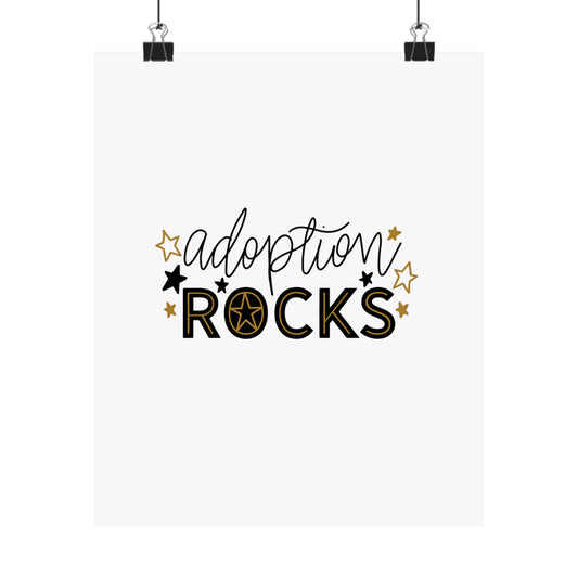 Adoption Rocks Wall Art Print