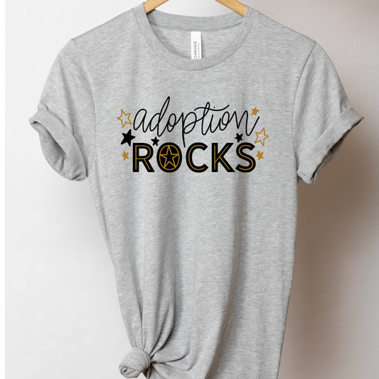 Adoption Rocks Shirt Adoption Day TShirt